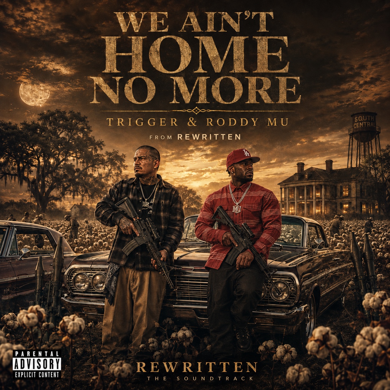 WE AIN’T HOME NO MORE cover